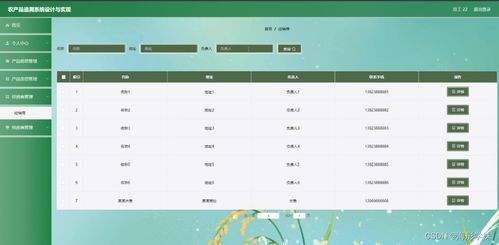 java ssm农产品追溯系统设计与实现 程序 lw